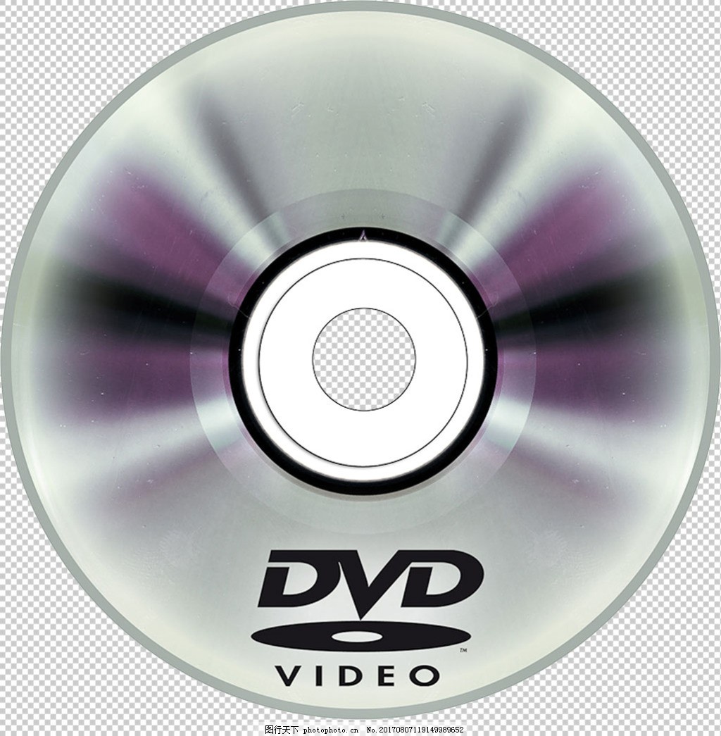 三面折流 DVD 照片免摳素材專輯封面 · Paper Blu Ray Disc PNG